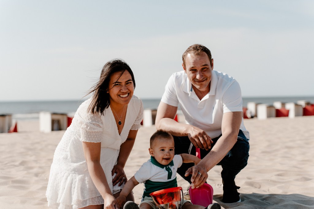 familie shoot strand