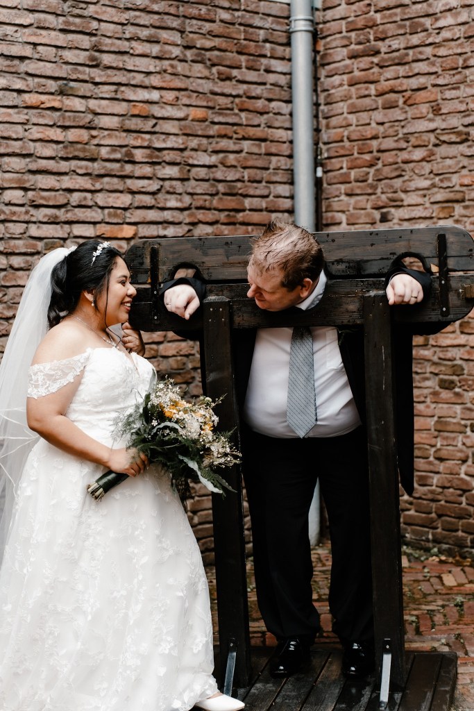 bruiloft kasteel fotoshoot