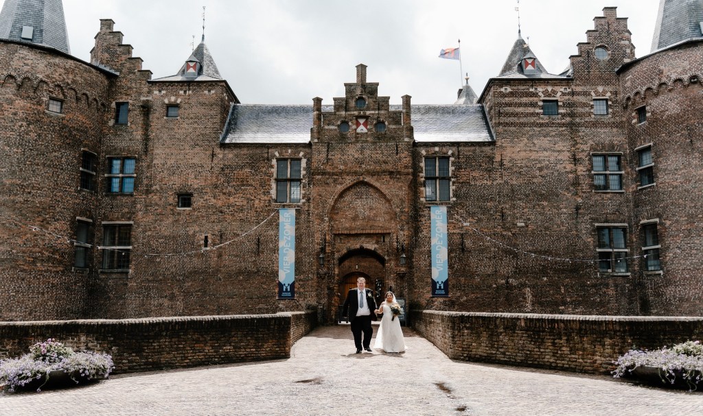 bruiloft kasteel fotoshoot